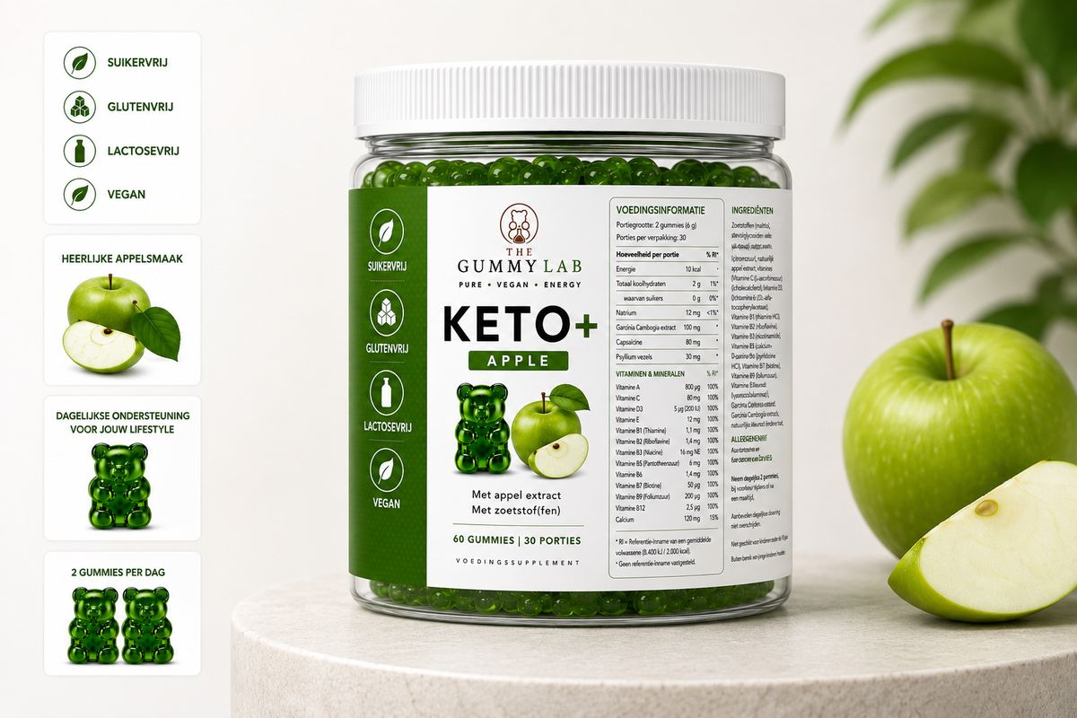 The Gummy Lab KETO+ Apple Gummies