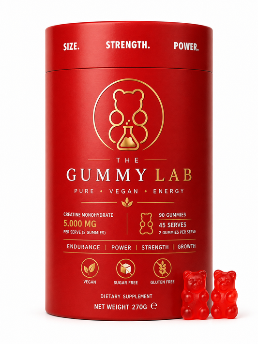 Creatine Monohydraat 5.000mg Gummies aardbei