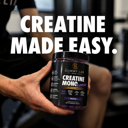 Creatine Mono 4.000 MG Gummies Druiven🍇
