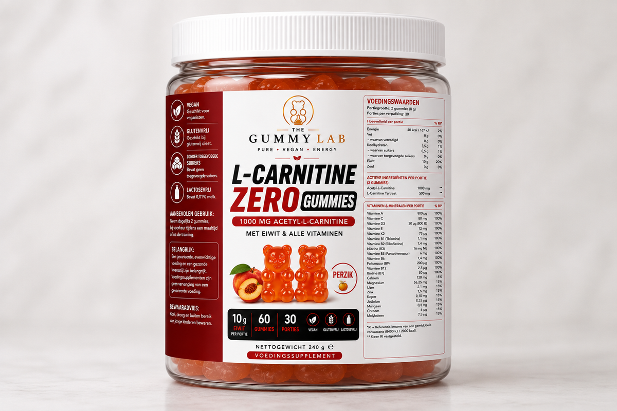 L-Carnitine Zero+eiwitten & vitamines